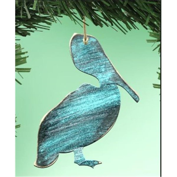 Clean Choice Standing Pelican Art on Board Wall Decor CL1785979